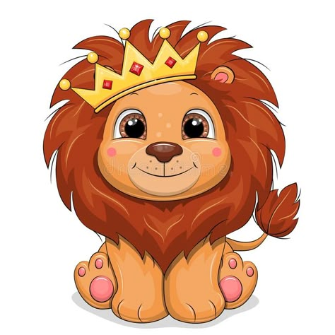 Lion Png, Lion Clipart, King Cartoon, Lion Vector, Lion Birthday, Lion Illustration, Lion Drawing, Idee Cricut, Animal Png