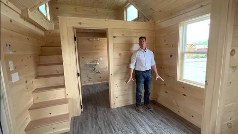 200 Sq. Ft. Incredible Tiny Home w/ Epic Bathroom: $65K 320 Sq Ft House Plans, Living In 200 Sq Ft, Tiny House Plans Under 200 Sq Ft, Tiny Home Layout 12x24, 200 Sq Ft Tiny House Cabin, 100 Sq Ft Cabin, 200 Sq Ft Cabin Interior, 20x8 Tiny House, 200 Sq Ft Tiny House With Loft