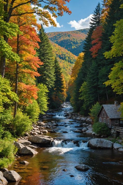 Unveiling Waterbury VT: A Tapestry of Charm and Adventure 🏞️ New England Fall Aesthetic, Vermont Aesthetic, New England Spring, Waterbury Vermont, Stowe Vt, Nature Trails, Burlington Vt, Stunning Nature, New England Travel