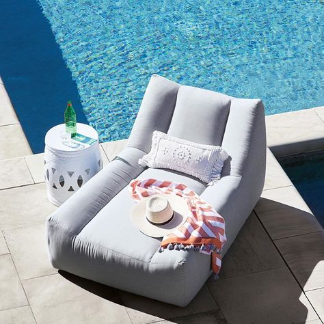 Get pool ready with our one-day only beach towel sale. Shop special pricing until midnight. #serenaandlily #beachtowel Serena And Lily, Pool Furniture, Outdoor Chaise Lounge, Serena & Lily, Custom Upholstery, Floral Wallpaper, Furniture Accessories, Outdoor Sofa, Beach Towel