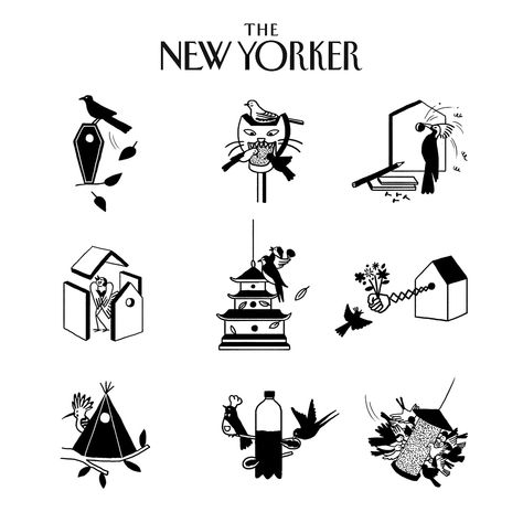 New Yorker Spot Illustration, Spot Illustration Editorial, Pictorial Logos, Moody Illustration, Spot Illustration, Illustration Interior, Pen Illustration, American Illustration, Minimalist Drawing