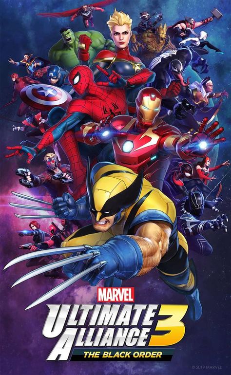 Super Heroes Assemble When MARVEL ULTIMATE ALLIANCE 3: The Black Order Launches on July 19 | News | Marvel Transformers Godzilla, Stark Tech, Marvel Avengers Cake, Marvel Ultimate Alliance 3, Marvel Avengers Bedroom, Modern Mythology, Marvel Ultimate Alliance, Marvel Avengers Comics, Marvel Games