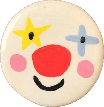 Happy Clown, Send In The Clowns, Cute Clown, Clowning Around, Clown Costume, Cool Pins, Cute Pins, Pottery Painting, Funky Art