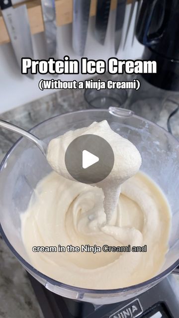 Protein Powder Ice Cream Recipes, How To Make Protein Ice Cream, Recipes For Vanilla Protein Powder, What To Do With Vanilla Protein Powder, Premier Protein Shake Ice Cream, Premier Protein Ice Cream Recipe, Uses For Vanilla Protein Powder, How To Make Ice Cream With Protein Powder, Vanilla Protein Powder Desserts