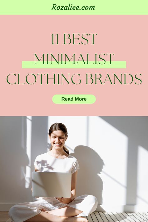 Looking for the clothes that are not only minimal but also stylish? These minimalist fashion brands have something that you want!! #minimalistfashionstore #minimalistfashionboutique #fashionbrandminimalist best minimalist clothing brands minimalistic clothing brand where to buy minimalist clothing Fashion Names Ideas, Clothing Names, Minimalistic Clothing, Minimalist Clothing Brands, Best Clothing Websites, Minimalist Loungewear, Minimalist Clothing, Korean Fashion Online, Names Ideas