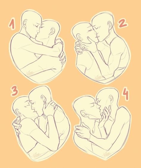 Dramatic Kiss Reference, Intimate Pose Drawing Ref, Nsf Poses Drawing, Pose Reference Couple Drawing, Couple Poses Kiss, Romantic Poses Reference Drawing, Flirty Couple Pose Reference, Kissing Draw Reference, Two Persons Poses Drawing