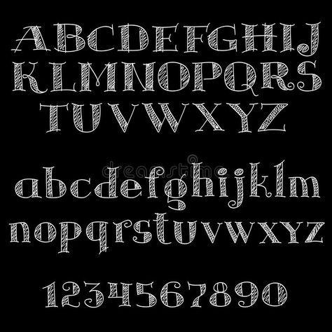 Chalk Fonts Alphabet, Chalk Lettering Alphabet Fonts, Chalk Writing Fonts, Chalkboard Lettering Alphabet, Chalkboard Fonts Alphabet, Hatching Sketch, Blackboard Illustration, Chalkboard Letters, Chalkboard Numbers