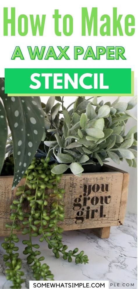 Upcycling, Wax Paper Transfers To Wood, Stencil Crafts Projects, How To Make Stencils Without A Machine, How To Use Transfer Paper, How To Make Your Own Stencils, Diy Transfer Paper, Wax Paper Crafts, Freezer Paper Transfers