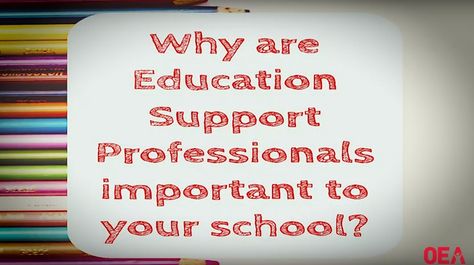 #oklaed would. not. happen. without our education support professionals! Support staff get kids to school, feed them, and care for them when they're sick. They keep our schools clean, healthy, and safe.   Today and every day, #WeLoveOurESPs. ❤️ American Education Week, Education Support, School Clean, Education Week, Professions, Every Day, Education