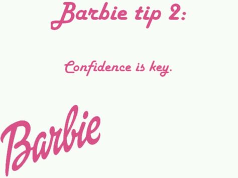 Barbie tip Barbie Tips, Barbie Theme Party, Barbie Quotes, High Quality Pictures, Barbie Theme, Im A Barbie Girl, Boss Quotes, Girly Quotes, Barbie World