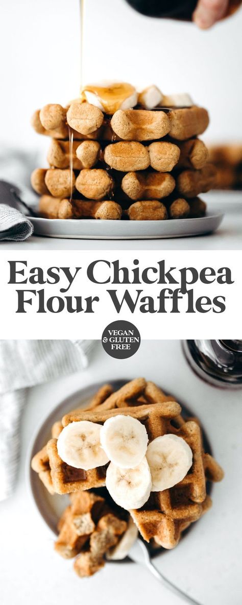 F45 Recipes, Chickpea Flour Waffles, Waffles Vegan, Chickpea Flour Recipes, Feasting On Fruit, Breakfast Hotel, Vegan Waffles, Paleo Foods, Waffles Recipe