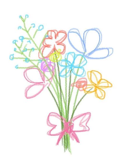 Cute Flower Drawing, 카드 디자인, Cute Doodle Art, Mini Drawings, Flower Doodles, Doodle Drawings, Cute Doodles, الرسومات اللطيفة, Oil Pastel