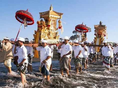 Holy Water, Vintage Pictures, Balinese, Java, Fair Grounds, Bali, Indonesia, Water