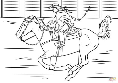 Cowgirl Riding Horse Coloring Page Horse Coloring Books, Canadian Horse, Horse Coloring Pages, Online Coloring Pages, Adult Colouring, Coloring Pages For Girls, Glass Pictures, Canada Day, Horse Coloring