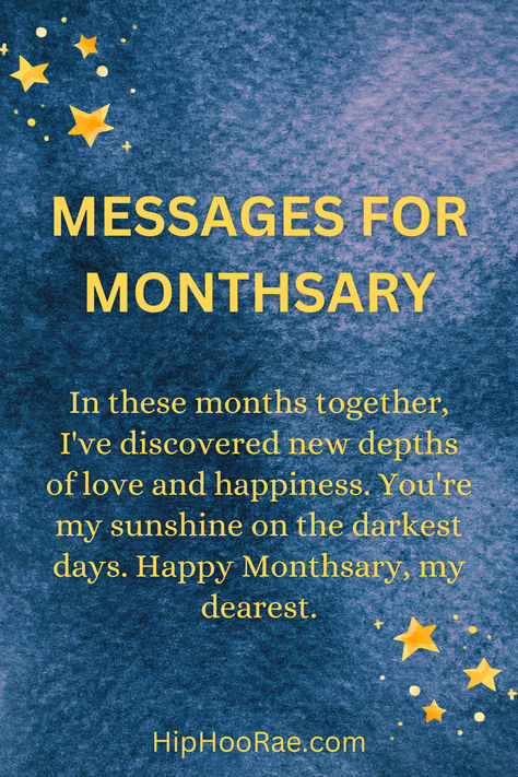 Another month, another milestone in your relationship! It's time to celebrate your love with some heartwarming messages for your monthsary. Whether you're looking for cute, funny, or romantic lines, we've got you covered. Share these lovely messages and let the world know about your beautiful bond! Another Month With You, Happy Monthsary Quotes, Monthsary Quotes, Happy Monthsary, Monthsary Message, Romantic Lines, Message For Boyfriend, Grow Strong, New Month