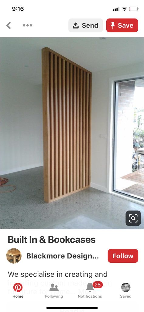 Wood Wall Divider Space Dividers, Slate Wall Divider, Entryway Wall Divider, Shiplap Divider Wall, Partial Room Divider, Entrance Divider Entryway, Privacy Wall Indoor Room Dividers, Wood Slate Room Divider, Slatted Wall Divider