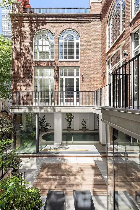 48 W 69th St, New York, NY 10023 | MLS #1707064 | Zillow Ny Townhouse, New York Townhouse, New York Homes, House Features, House Tours, Christmas Home, Architecture Design, Mls, New York City