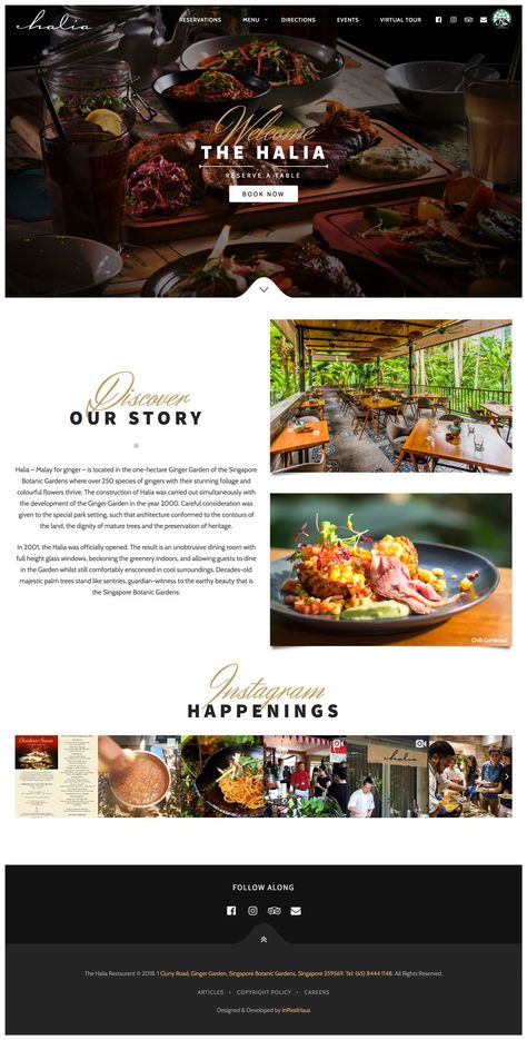 Website For Restaurant, Restaurant Website Ideas, Restaurants Website Design, Restaurant Web Design Inspiration, Restaurant Website Design Layout, Website Restaurant Design, Website Design Restaurant, Recipe Website Design, Catering Website Design