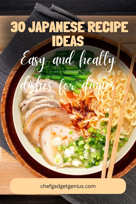 Discover 30 easy Japanese recipe ideas that you can make at home! From sushi to ramen, these recipes are perfect for any occasion. 
Click to explore all the delicious recipes and start cooking today!
#JapaneseRecipeIdeas #EasyRecipes #JapaneseCuisine #HomeCooking. Cooking Japanese Food, Japanese Street Food Recipes, Flower Granny Square Pattern, Healthy Recipes Keto, Crochet Flower Granny Square, Crochet Flower Granny Square Pattern, Japanese Diet, Street Food Recipes, Food Bucket List