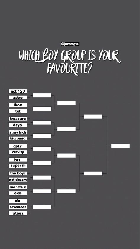 Kpop Pinterest Challenge, Kpop Challenge Template, Kpop List Groups, Kpop Idol Schedule, Kpop Boy Groups List, Kpop Games, Kpop Quiz, Quiz Template, Personality Chart