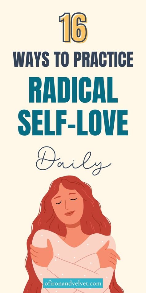 Here are 16 Surprising and simple ways to practice radical self-love.  #selfLove #LoveYourself #SelfCare #SelfRespect