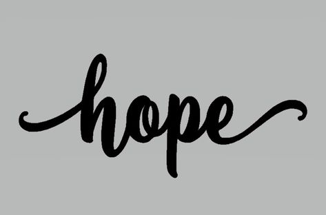 Hope Cursive Tattoo, Hope Script Tattoo, Hopeful Tattoos, Hope Tattoo Fonts, Hope Font, Infographic Layout Templates, Hope Tattoo, Fancy Writing, Script Tattoo