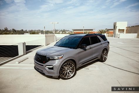 CGS Ford Explorer - Savini Wheels 2021 Ford Explorer, Explorer St, 2020 Ford Explorer, Audi Q8, Best Jdm Cars, Ford Explorer Sport, Sport Trac, Explorer Sport, Cars Luxury