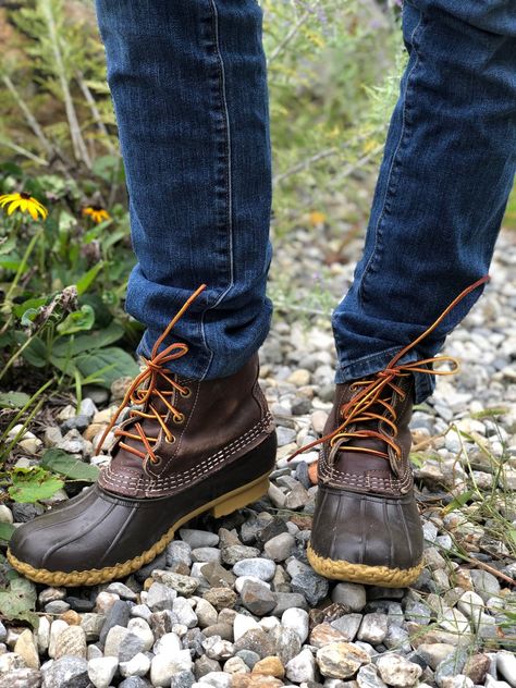 Ll Bean Duck Boots Outfit, Mens Duck Boots Outfit, Duck Boots Outfit, Mens Duck Boots, Ll Bean Duck Boots, Christmas Outfit Men, Combat Boot Outfits, Combat Boot Outfit, Green Academia