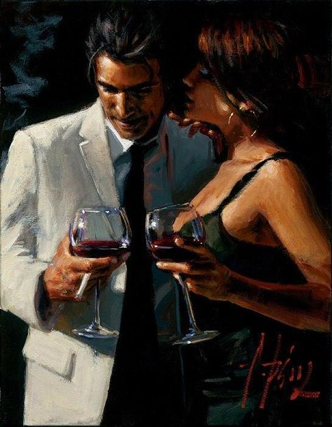 Fabian Painting - Proposal Xii by Fabian Perez Fabian Perez, Jack Vettriano, Robert Mcginnis, Gil Elvgren, Boris Vallejo, Frank Frazetta, Art Of Seduction, Romance Art, Pulp Art