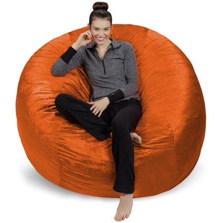 Sofa Sack Giant 6 ft Bean Bag, Multiple Colors, Beige Bean Bag Pillow, Bean Bag Furniture, Childrens Bean Bags, Bean Chair, Large Bean Bag Chairs, Large Bean Bags, Bean Bag Chairs, Bean Bag Chair Covers, Bag Chairs