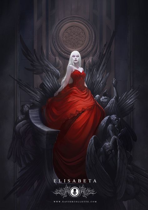 Dark Queen Art, Vampire Princess, Female Vampire, Raven Queen, Vampire Art, Queen Art, 다크 판타지, Urban City, Arte Fantasy