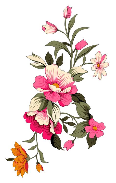 92fa596deb6d6e1d551ba8dc4e04d88e hosted at ImgBB — ImgBB Hd Flowers, Flower Pattern Drawing, Botanical Floral Prints, Pattern Leaf, Botanical Flower Art, Watercolor Flowers Tutorial, Flower Drawing Design, Floral Branch, Digital Borders Design