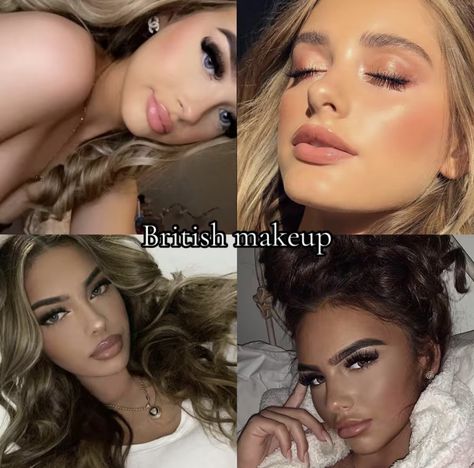 Types Of Makeup Style, Different Makeup Styles Names, Type Of Makeup Looks, Different Types Of Makeup Looks, Whimsy Makeup, Types Of Makeup Styles, Ugly Makeup, British Makeup, Makeup Types