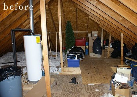 Attic Conversions Attic Before And After, Attic Library, Writing Room, Attic Makeover, Attic Office, Attic Staircase, Attic Renovation Ideas, Attic Lighting, Attic Doors