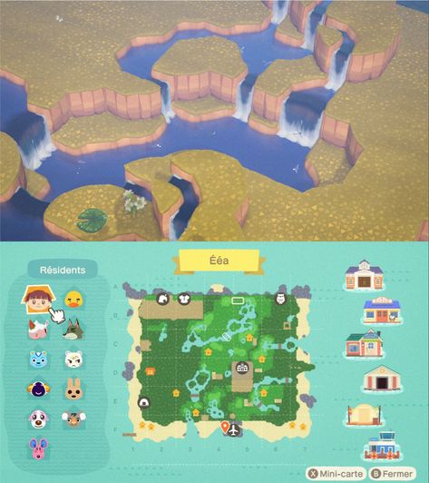 Acnh Terraforming Ideas, Acnh Terraforming, Cottagecore Animal Crossing, Acnh Cottagecore, Animal Crossing 3ds, Ac New Leaf, Animal Crossing Funny, Animal Crossing Guide, Animal Crossing Wild World