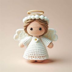 Amigurumi Angel Pattern, Crochet Angel Amigurumi Free Pattern, Angel Amigurumi Free Pattern, Crochet Angels Free Pattern, Crochet Christmas Angel, Angel Crochet Pattern Free, Diy Fall Ideas, Crochet Star Patterns, Crochet Angel Pattern