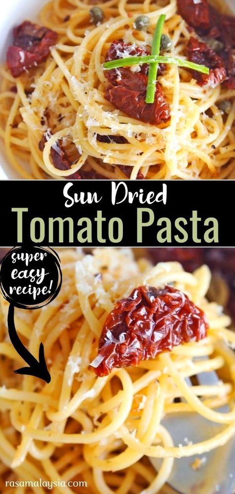 Noodles With Sun Dried Tomatoes, Pasta Dishes With Sundried Tomatoes, Garlic Sundried Tomato Pasta, Pasta Sauce With Sundried Tomatoes, Sundered Tomato Pasta, Ways To Use Sun Dried Tomatoes, Pasta With Sun Dried Tomatoes Spinach, Spaghetti With Sun Dried Tomatoes, Pasta And Sundried Tomatoes Recipes