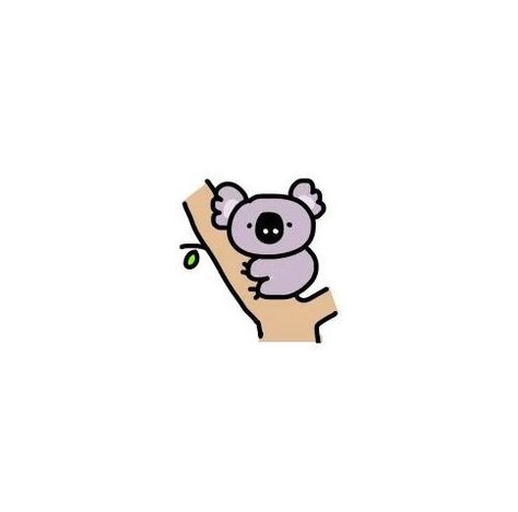 Koala Koala Cute Drawing, Tattoo Simple Ideas, Cute Small Drawings, Small Doodle, Tattoo Simple, Animal Doodles, Small Drawings, Mini Drawings, Tumblr Wallpaper