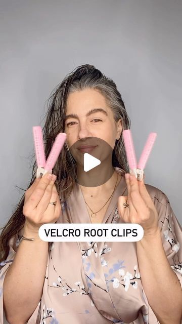 Silverstrandsofglitter on Instagram: "These Velcro Volumizing Root Clips are my jam! Here’s how I use them: * I dry my hair to about 90% * I spray Undressed, a volumizing texture spray, from @hairstorystudio on my roots before carefully placing each velcro clip at the very base of my hair. Use my code WHITNEYL10 for a discount if you want to try the product. * I work from one side of my head all the way to the other. * I let my hair completely dry then remove the clips for massive volume. Here are my take aways from having used these clips multiple times. 1. I don’t have very heavy /thick hair so the volume created is more impactful than I think it would be if your hair is heavier. 2. A bit of the volume does fall over time but not enough for me to stop using them😉 . 3. The clips ca Velcro Hair Clips, Volume Roots Hair, Hair Clip Volume, Adding Volume To Your Hair Roots, Volume Clips For Hair, Volumizing Hair Clips, How To Add Volume To Crown Of Head, How To Use Volumizing Hair Clips, How To Create Volume In Hair