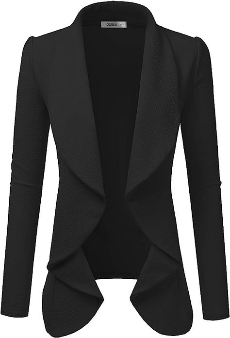 Female Blazers, Deconstructed Blazer, Blazer For Women, Stylish Blazer, Blazer Jackets For Women, Business Casual Work, Lightweight Blazer, Open Front Blazer, Professional Fashion