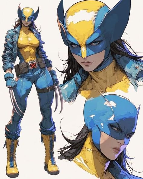 Wolverine/X 23 (Laura Kinney) - X MEN X 23 Laura Kinney Fanart, X 23 Cosplay, X Men Armor, Xmen Concept Art, Laura Kinney X-23, X 23 Marvel, X23 Art, X 23 Fanart, X 23 Laura Kinney