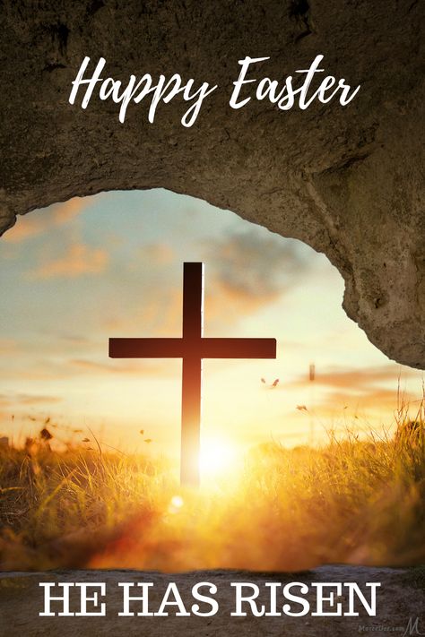 Happy Easter! May you have a blessed day! Maree Easter Wishes Messages, Good Friday Images, Holy Saturday, Easter Messages, Happy Easter Wishes, Christ Is Risen, Easter Story, Love And Peace, Easter Blessings