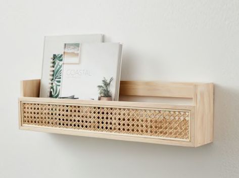 https://www.kmart.com.au/product/rattan-wall-shelf-43019847/ Rattan Wall Shelf, Wall Storage Shelf, Rattan Shelf, Giant Tiger, Wall Storage Shelves, Rattan Wall, Accessories Making, Family Fashion, Wall Storage