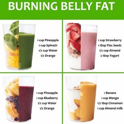 Weightloss | Health | Recipes’s Instagram profile post: “Burning Belly Fat - by @smoothiesimplediet    💪The best way to lose weight is to know about body type, metabolic rate, and lifestyle.…” Free Smoothie Recipes, Fat Burning Smoothies, Belly Fat Burner, Diet Challenge, Health Recipes, Fat Burner Drinks, Fat Burning Drinks, Detox Smoothie, Tasty Treats