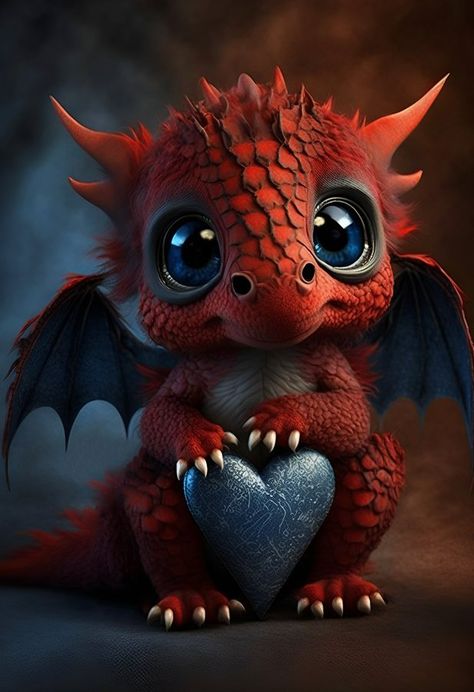 Cool Dragon Pictures, Space Creatures, Baby Dragon Art, Baby Dragons, Dragon Images, Pet Dragon, Fairy Dragon, Dragon King, Cute Fantasy Creatures