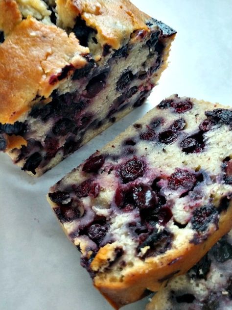 Mulberry Bread Recipes, Blueberry Bread With Frozen Blueberries, Blueberry Muffin Bread Recipe, Blueberry Lemon Curd, Blackberry Bread, Blueberry Muffin Bread, Fresh Blueberry Recipes, Curd Cake, Blueberry Bread Recipe