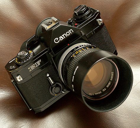 Canon EF 35mm SLR - 1973 | Available for only a very short w… | Flickr Foto Canon, Camera Lenses Canon, Canon Camera Models, Fotocamere Vintage, Gothic Glamour, Canon Cameras, Analog Camera, Best Dslr, Canon Ae 1