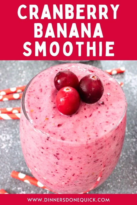 🌟 Ready for a morning transformation? Discover my 3-ingredient Cranberry Banana Smoothie recipe! 🍌 Loaded with antioxidants and vitamins, this quick and easy breakfast will deliver the burst of energy you need. Say goodbye to the morning rush and hello to a healthier you! 💪 Try it today! 🥤 Cranberry Banana Smoothie, Smoothie Recipes, Smoothie Ideas, How to Make a Smoothie, Breakfast Smoothie, Cranberry Smoothie, Banana Smoothie, Healthy Smoothie, Easy Smoothie Smoothie Ingredients Cranberry Smoothies, Cranberry Orange Smoothie, Cranberry Juice Smoothie, Cranberry Smoothie Healthy, Cranberry Juice Smoothie Recipes, Fresh Cranberry Smoothie Recipes, Smoothies With Cranberry Juice, Simple Berry Smoothie Recipes, Holiday Smoothie Recipes