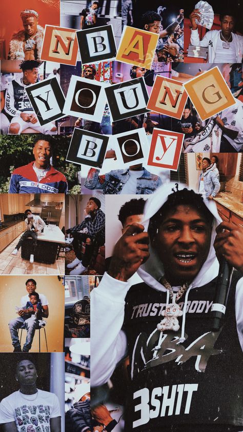 Youngboy Collage Wallpaper, Wallpaper Youngboy, Nba Youngboy Wallpaper, Youngboy Wallpaper, Rappers Wallpaper, Celeb Wallpaper, Iphone Wallpaper Rap, Girly Boss, Lowkey Rapper