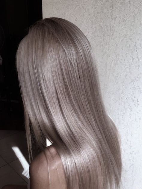 Pale Brunette Hair Color, Double Ash Blonde Hair, Full Ash Blonde Hair, Light Grey Blonde Hair, Light Ash Hair Blonde, Icy Ash Brown Hair, Fairy Blonde Hair, Dark Platinum Hair, Dark Silver Blonde Hair